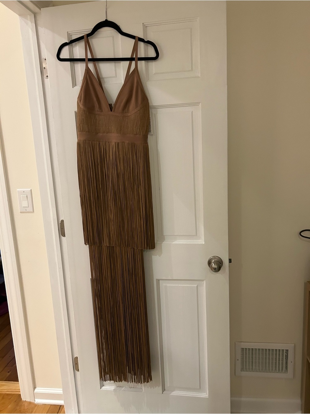 Hervé Léger Toffee fringe dress - Picture 5 of 5